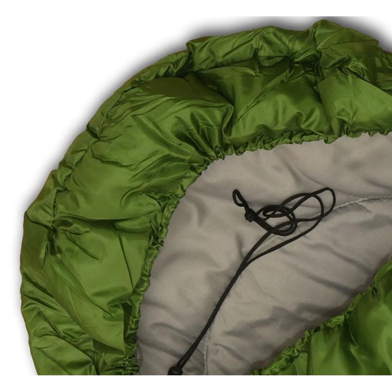 TOURIST SLEEPING BAG NEPAL 210x80x50CM GREEN ENERO CAMP Turystyka/Śpiwory/Mummie Your Sports Performance