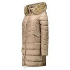 Women’s parka Geographical Norway BOLOLITA TAUPE DB LADY 0116-1 (WZ7487F/GN-TAUPE)