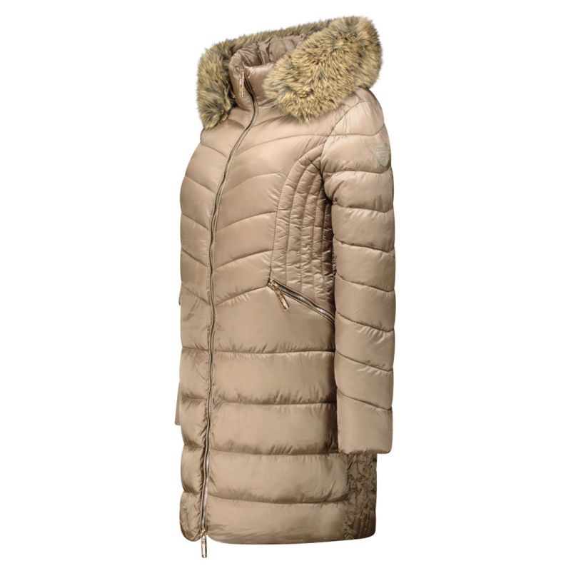 Women’s parka Geographical Norway BOLOLITA TAUPE DB LADY 0116-1 (WZ7487F/GN-TAUPE)