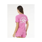 RIP CURL Surf Puff Party Pack Relaxed Pink Women's T-Shirt