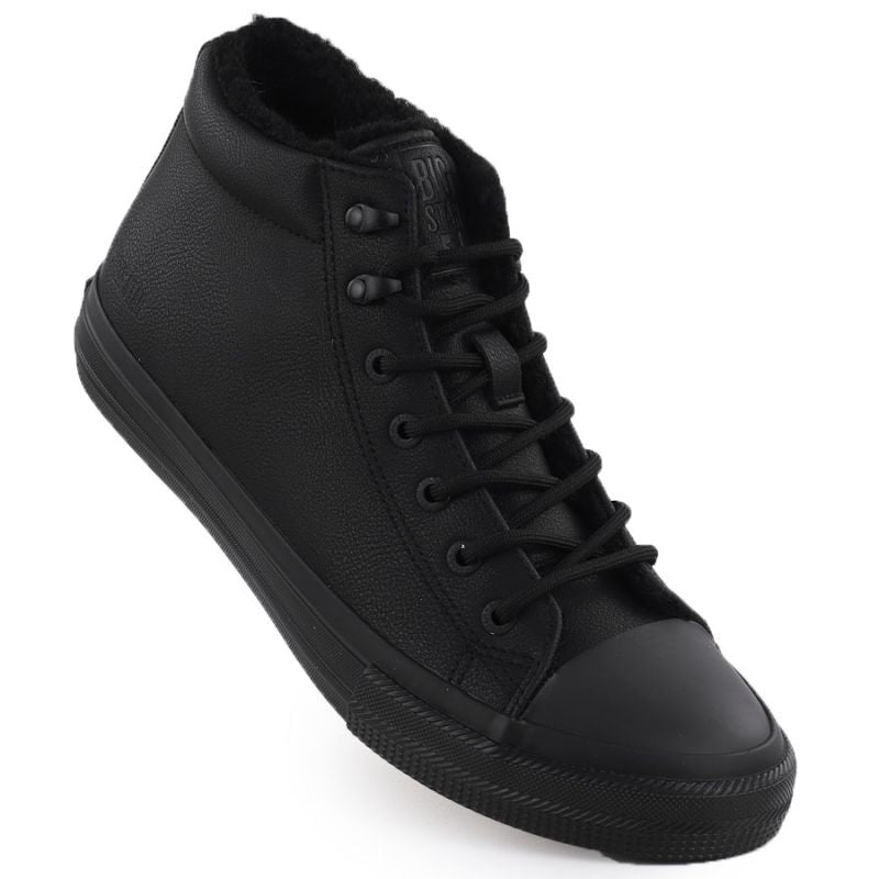 Men's black insulated high-top sneakers Big Star OO174607 Footwear Your Sports Performance