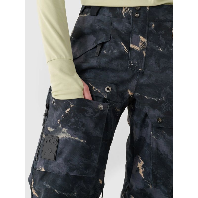 Women's 10000 membrane snowboard pants 4F 4FWAW24TFTRF701-90A *Kategoria tymczasowa Your Sports Performance