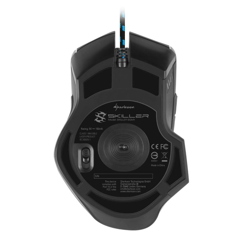 Sharkoon Skiller SGM1 mouse Right side USB Type-A Optical 10800 DPI Gaming PC/Myszy gamingowe Your Sports Performance
