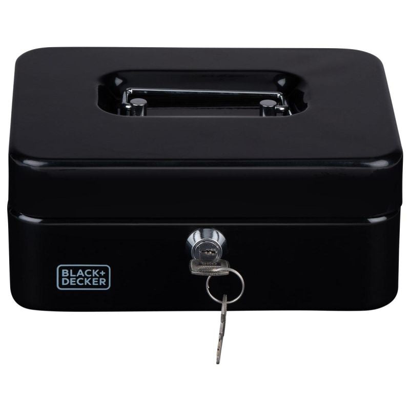 METAL CASE FOR MONEY AND DOCUMENTS 20x8.5x16 CM BLACK + DECKER Home and Garden/Equipment Your Sports Performance