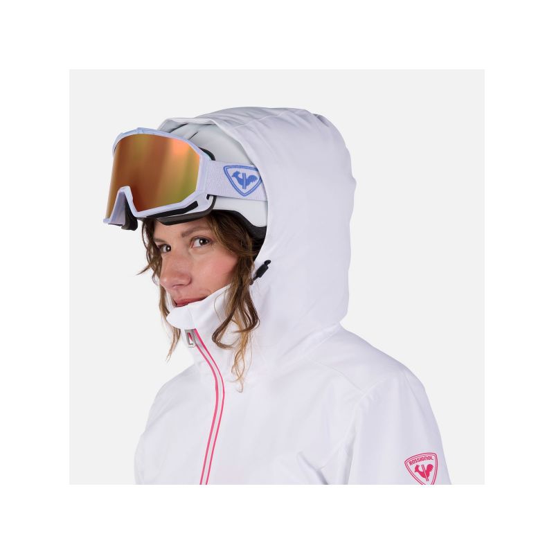 Rossignol W Strawpile Jkt Jacket White Rossignol