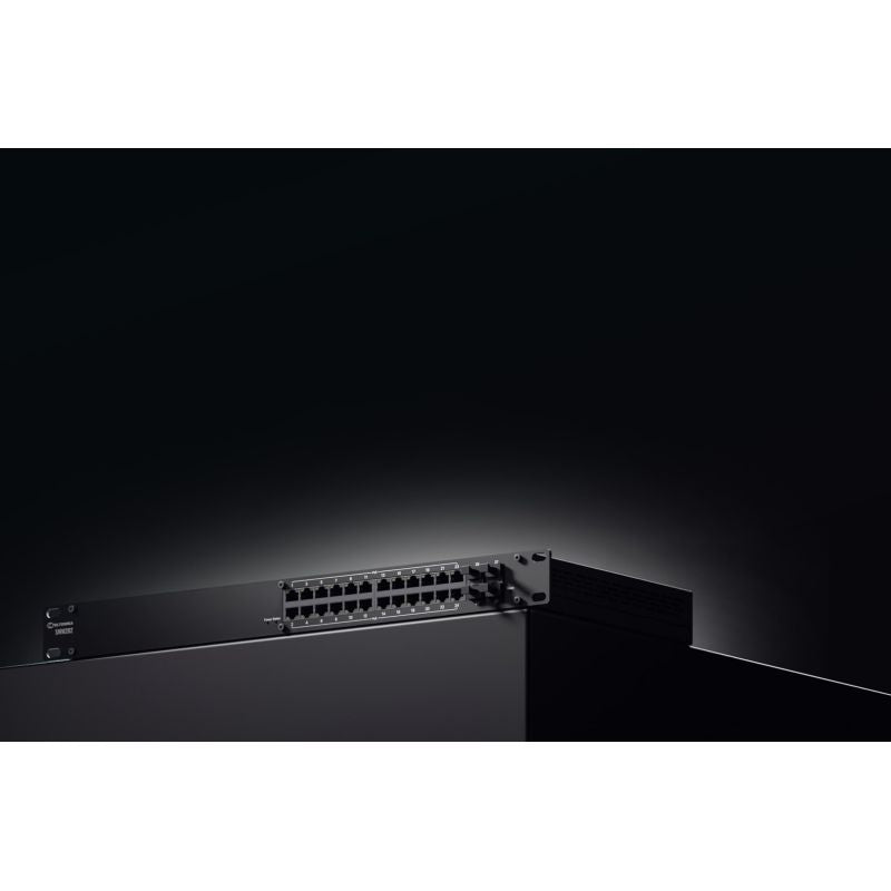 Teltonika SWM282 24p Managed L2+ Gigabit Ethernet Switch (10/100/1000) PoE Support Black Komunikacja i łączność/Switch-e Your Sports Performance