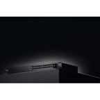 Teltonika SWM282 24p Managed L2+ Gigabit Ethernet Switch (10/100/1000) PoE Support Black Komunikacja i łączność/Switch-e Your Sports Performance