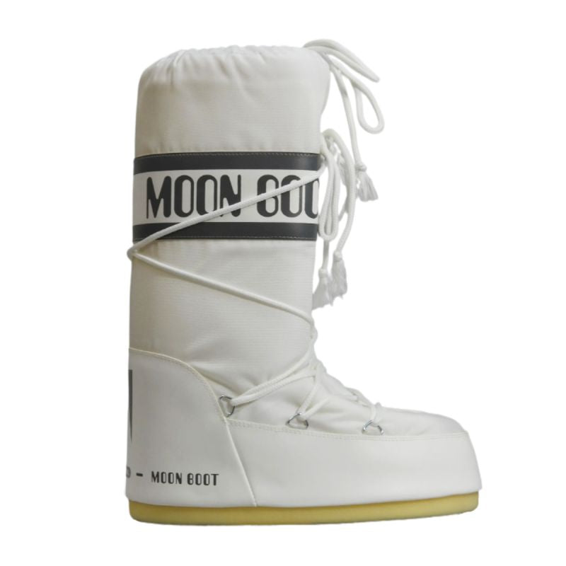 Women's Moon Boot MB Icon Nylon White Winter Snow Boots - 80D1400440-A001 Obuwie/Buty na co dzień Your Sports Performance