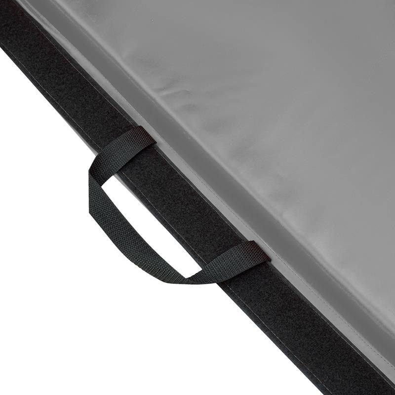 Folding gymnastic mattress gray 2400x1200x50mm HMS MGS01 In preparation Your Sports Performance