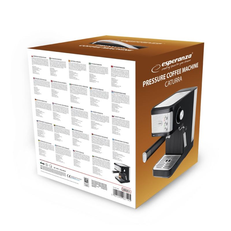 ESPERANZA CATURRA COFFEE MACHINE EKC011 AGD - Produkty/Ekspresy do kawy Your Sports Performance