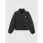 Girls' loose sports sweatshirt without hood 4F 4FJRSS26TSWSF3057-20S