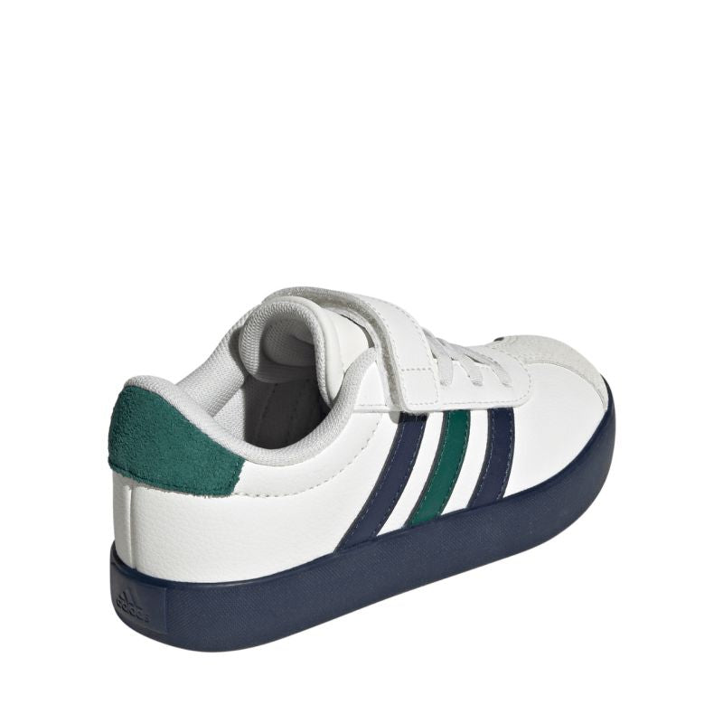 Adidas VL Court 3.0 Skateboarding Shoes for Kids White IH3957