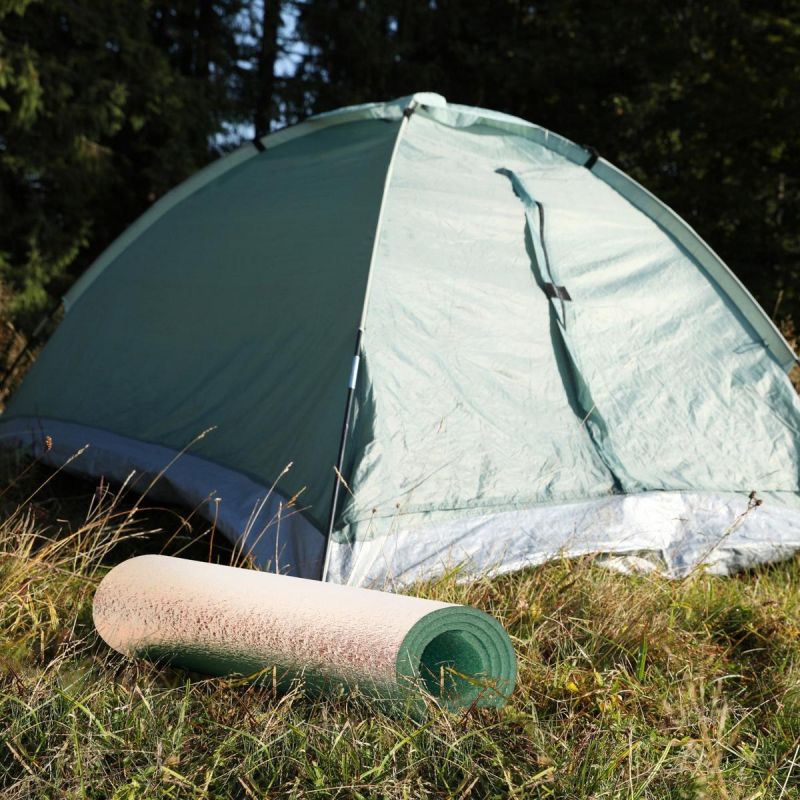 TOURIST SUPPORT MADE OF PE ALU 1800x500x12MM ENERO CAMP Turystyka/Materace I Maty/Karimaty Your Sports Performance