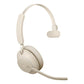 Jabra Evolve2 65 UC Mono Link380c Wireless Over-Ear Headphones, Beige + Stand In preparation Your Sports Performance