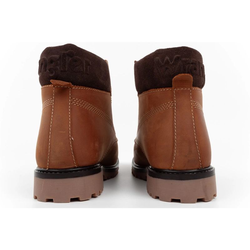 Wrangler Men’s Winter Boots, Warm-Lined Leather Hiking Boots, High-Top Ankle Boots