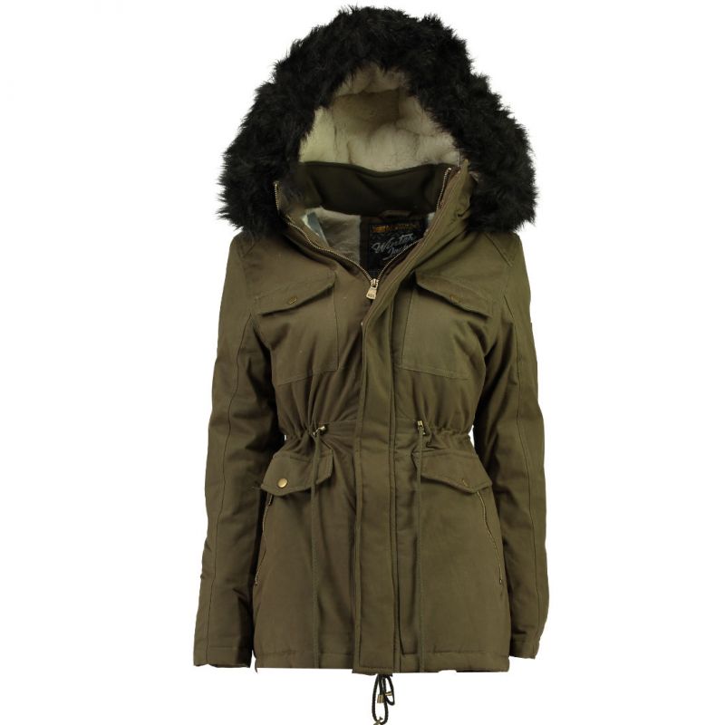 Geographical Norway Celeste Winter Jacket Db 056 W WW5310F/GN-KAKI Clothing/Outdoor/Geographical Norway Your Sports Performance