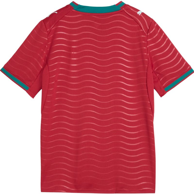 Puma FPF Portugal Home Jersey Replica Club Kids T-shirt Red 783281 01