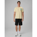 Men's regular printed T-shirt 4F 4FRSS26TTSHM4301-73S