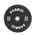 HMS BLACK BUMPER Olympic plate 20 kg BBR20 Accessories/Training equipment Your Sports Performance