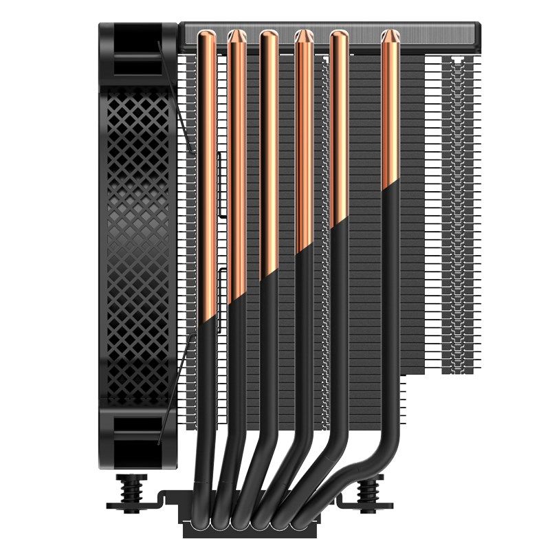 Jonsbo HX6250 Processor Radiator 14 cm Black 1 pc. Chłodzenie/Chłodzenie CPU Your Sports Performance