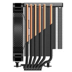 Jonsbo HX6250 Processor Radiator 14 cm Black 1 pc. Chłodzenie/Chłodzenie CPU Your Sports Performance