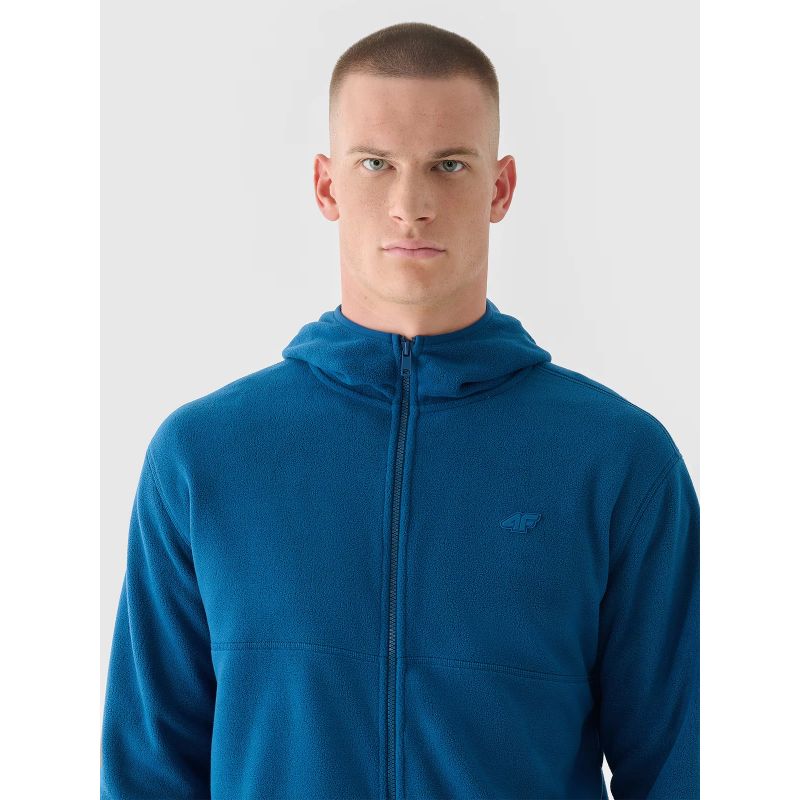 Men's regular fleece with hood 4F 4FWMM00TFLEM317-46S *Kategoria tymczasowa Your Sports Performance
