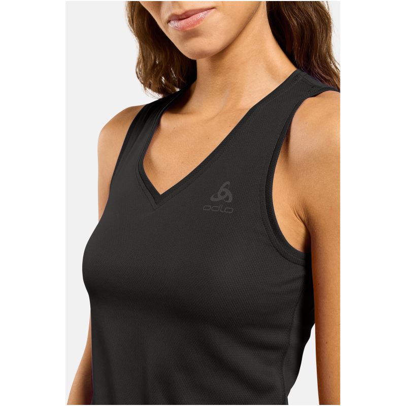 Women's Odlo ACTIVE F-DRY LIGHT Tank Top, Black