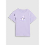 Girls' printed t-shirt 4F4FJRSS25TTSHF2645-52S *Kategoria tymczasowa Your Sports Performance