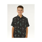 RIP CURL Eternal Shred Ss Shirt-Boy Black
