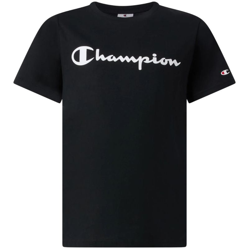 Champion SS Tee Kids T-Shirt Black 307322 KK001
