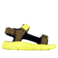 Kappa Kana MF K summer children's sports sandals yellow/green (260886MFK-3331) In preparation Your Sports Performance