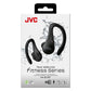 JVC HA-EC25TBU In-Ear Headphones Black In preparation Your Sports Performance