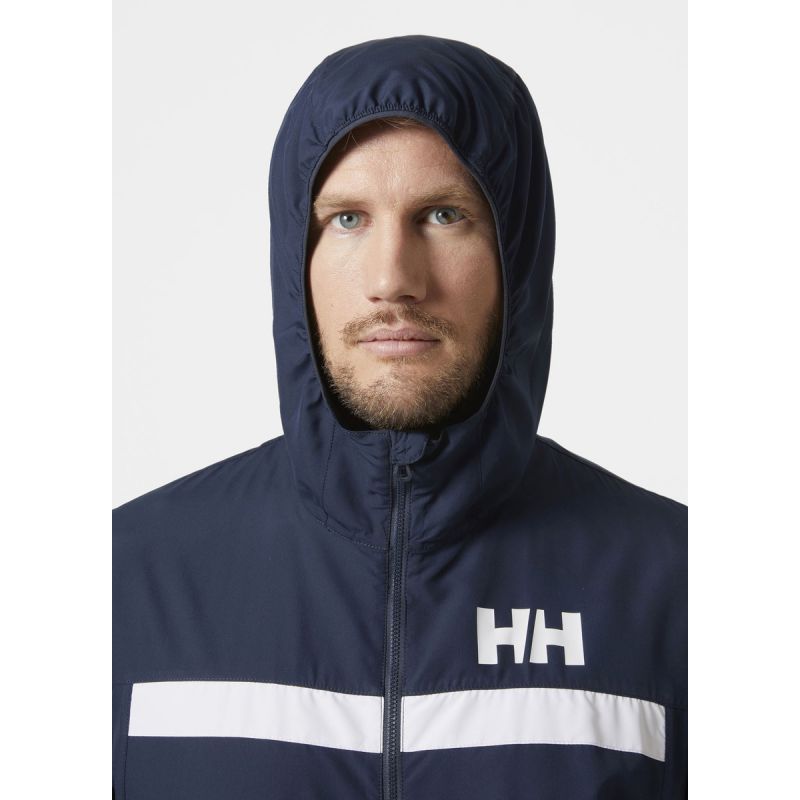 Helly Hansen Salt Striped Windbreaker JKT M Jacket 34453 597 Clothing/Outdoor/Helly Hansen Your Sports Performance