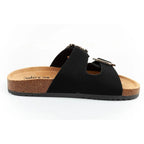Lee Cooper women's slip-on shoes, black suede, comfortable, lightweight Lee Cooper