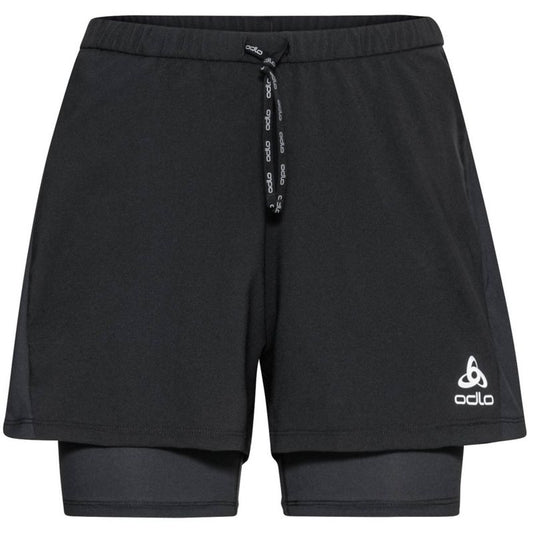 Odlo 2-in-1 Essentials 3 Inch W Shorts 323071/15000 Clothing/Running Your Sports Performance