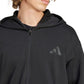 Men's adidas All Szn Fleece Full-Zip Hoodie Black IX1249 In preparation Adidas