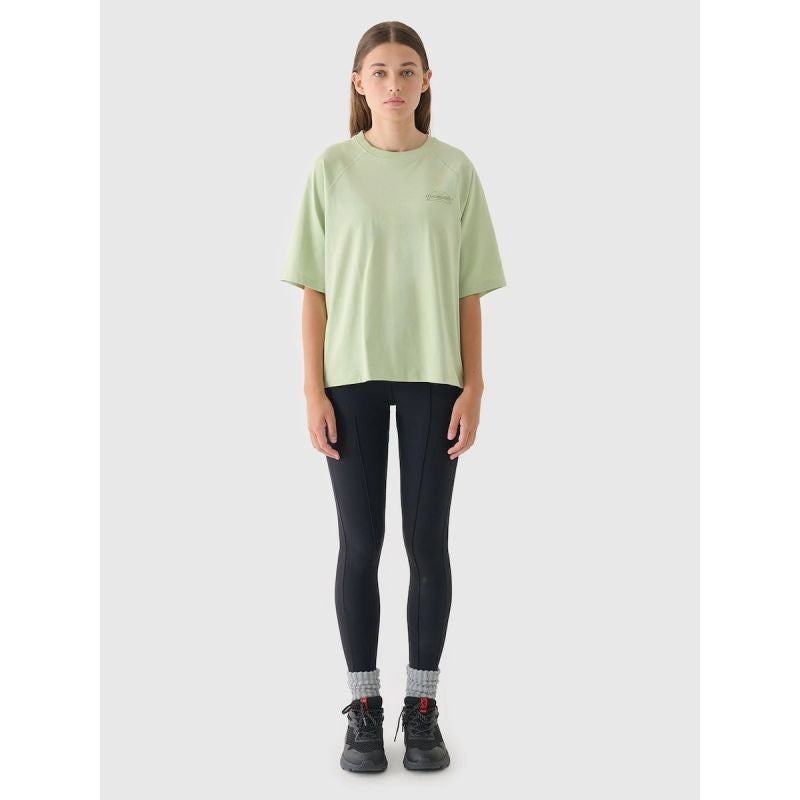 Women's oversize printed T-shirt 4F 4FRAW24TTSHF2583-44S 4f