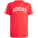 adidas Codes Collegiate Graphic Kids' T-Shirt Red JI6673