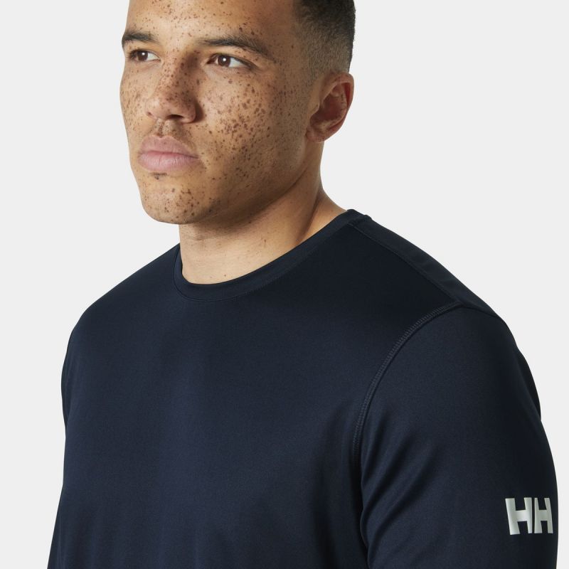Helly Hansen HH Tech Crew LS 2.0 M T-shirt 49582 597 Clothing/Lifestyle/T-shirts/Helly Hansen Your Sports Performance