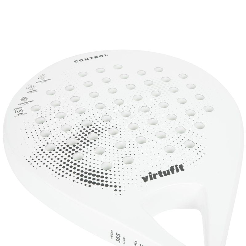 VIRTUFIT PADEL CONTROL RACKET - WHITE AND BLACK In preparation Your Sports Performance