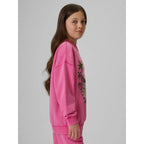 Girls' loose sweatshirt without hood 4F 4FJRSS26TSWSF2970-54S