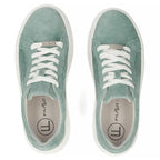 Women's leather sneakers openwork green Filippo DP7520/26 Filippo
