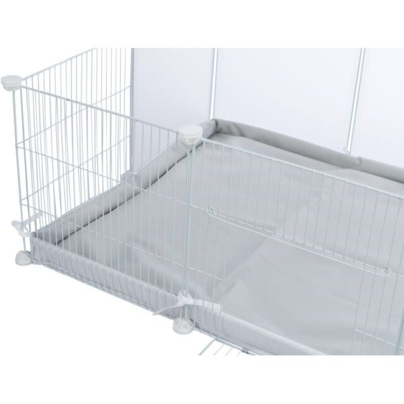 Indoor run, for guinea pigs/rabbits, white, 140 x 35 x 70 cm Dla małych zwierząt/Kojce i wybiegi Your Sports Performance