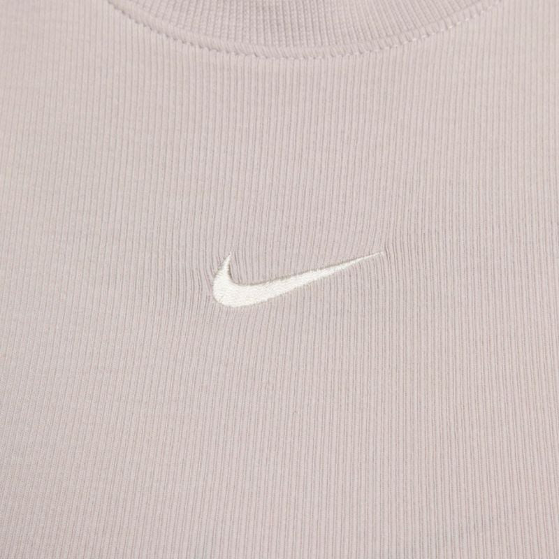 Nike Sportswear Chill Knit Women's T-Shirt Beige FB8279 019