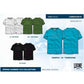 Men's T-shirt LEONE LSM924/S16 turquoise "L" In preparation Your Sports Performance