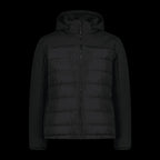 CMP men's winter jacket with hood, sports, insulated, black (34K0147/U901) CMP