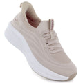 Beige women's platform sneakers Kobbo Vinceza 102421 Kobbo