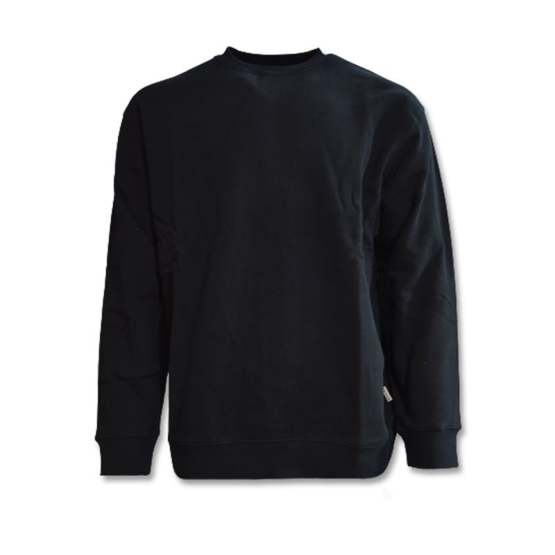 Men's Taikan Everything Plain Crew Sweatshirt Black - 1306001-BLK Taikan