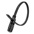 Rockbors bike lock 3240001001 black Rockbros/Akcesoria Rowerowe/Zapięcia Your Sports Performance