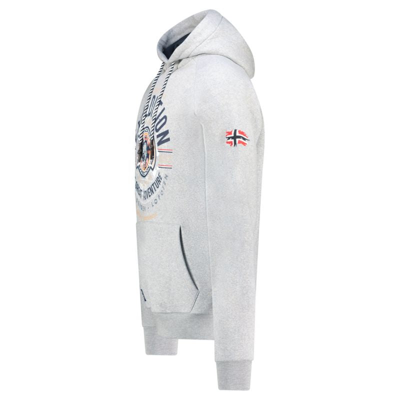Geographical Norway Galdemar DB 100 M sweatshirt WZ3019H/GN-Blended Gray Clothing/Outdoor/Geographical Norway Your Sports Performance